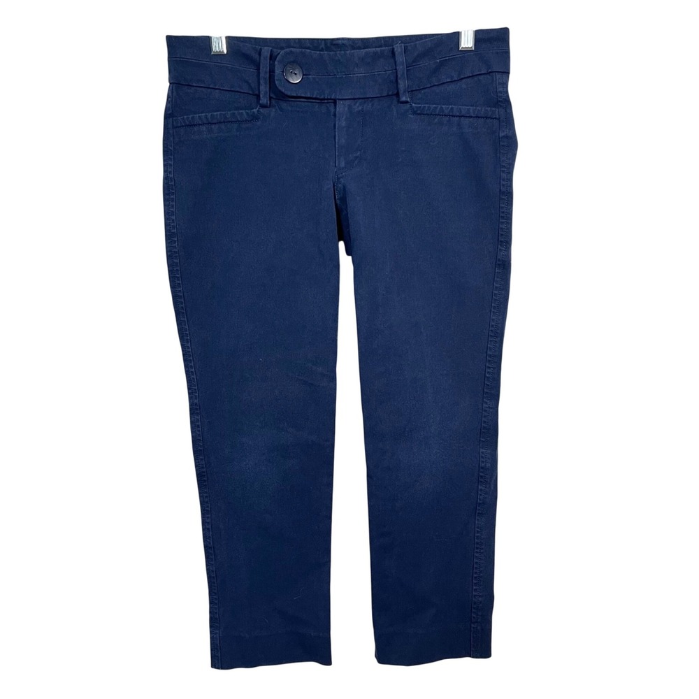 Lilly Pulitzer Navy Blue Leigh Trouser Pants‎ Size 4